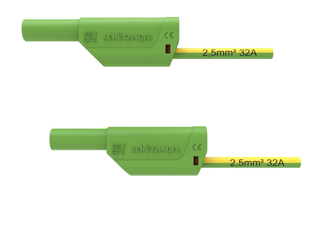 Schützinger VSFK 8500 / SIL2,5 / 200 / GNGE Cordon de raccordement 200 cm vert-jaune 1 pc(s)