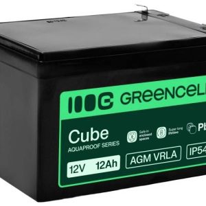 Green Cell GC-AGM12V12AH-H Batterie au plomb plomb (AGM) 12 Ah 12 V 1 pc(s) Green Cell GC-AGM12V12AH-H Batterie au plomb plomb (AGM) 12 Ah 12 V 1 pc(s)