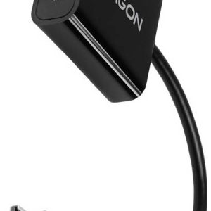 AXAGON RVH-VGAN HDMI / VGA Adaptateur [1x HDMI mâle – 3x VGA femelle, Micro USB, prise femelle 3,5 mm]