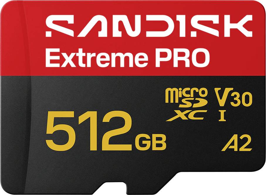 SanDisk Extreme Pro Carte microSDXC 512 GB UHS-I