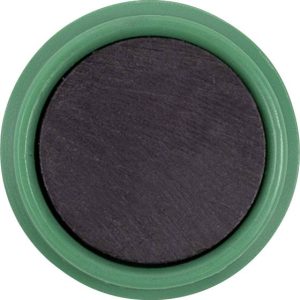 magnetoplan Aimant Basic Serie (Ø) 24 mm rond vert 10 pc(s) 1862405
