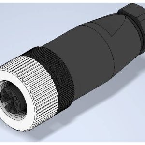 W & P Products 92653 Connecteur pour capteurs/actionneurs M12 mâle, coudé Nombre de pôles: 5 1 pc(s)