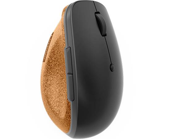 Lenovo Go Mouse Vertical Wireless Souris radio optique gris 6 Boutons 2400 dpi
