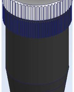 W & P Products 94315 Connecteur pour capteurs/actionneurs M12 mâle, droit Nombre de pôles: 4 1 pc(s)