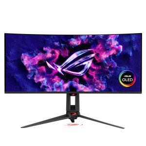 Moniteur gaming Asus ROG Swift OLED CEE F (A – G) 86.4 cm 34 pouces 3440 x 1440 pixels 21:9 0.03 ms prise casque OLED Moniteur gaming Asus ROG Swift OLED CEE F (A – G) 86.4 cm 34 pouces 3440 x 1440 pixels 21:9 0.03 ms prise casque OLED