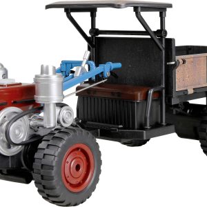 Amewi Tracteur rétro avec fumée et lumière 4WD 1:12 Tracteur RC