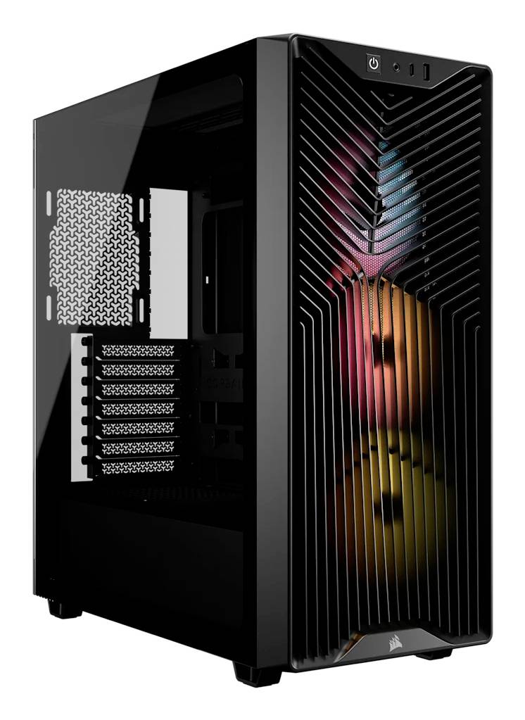 Tour midi Corsair Geh Midi 3200D RS ARGB Performance Boîtier PC noir