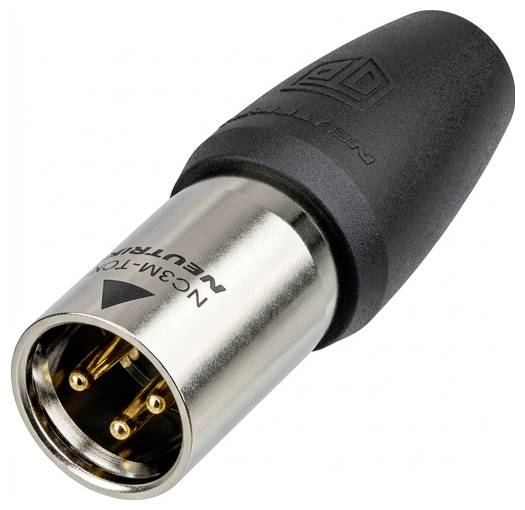 Neutrik NC3MX1-TOP XLR mâle, droit Nombre de pôles: 3 mono argent 1 pc(s)