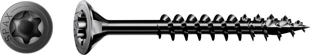 SPAX 0191040500803 Vis à tête fraisée 5 mm 80 mm T-STAR plus acier 100 pc(s)