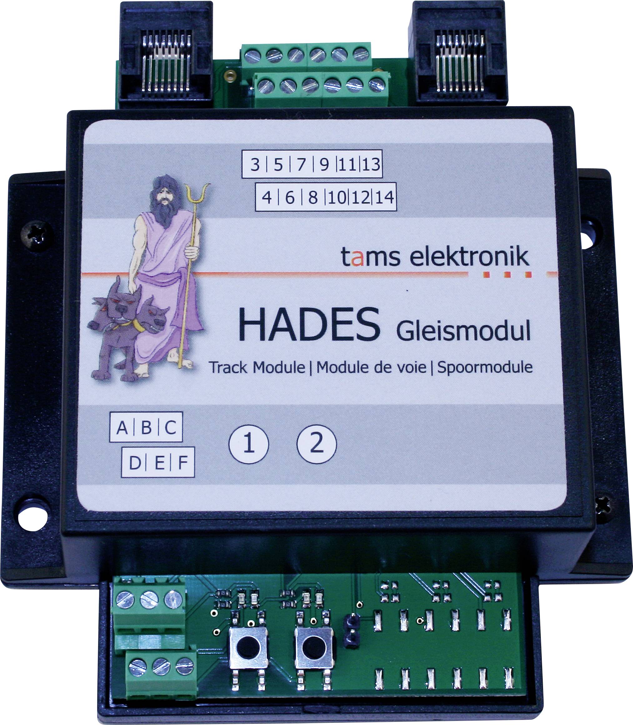 TAMS Elektronik 51-04157-01 Commande de la gare souterraine accessoire pour module de voies Hades