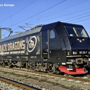 PIKO 57877 H0 E-Lok 185 329 Black Dragons VI PIKO 57877 H0 E-Lok 185 329 Black Dragons VI