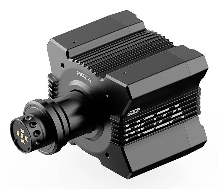 MOZA R9 V3 Direct Drive Wheel Base Base du volant Bluetooth noir