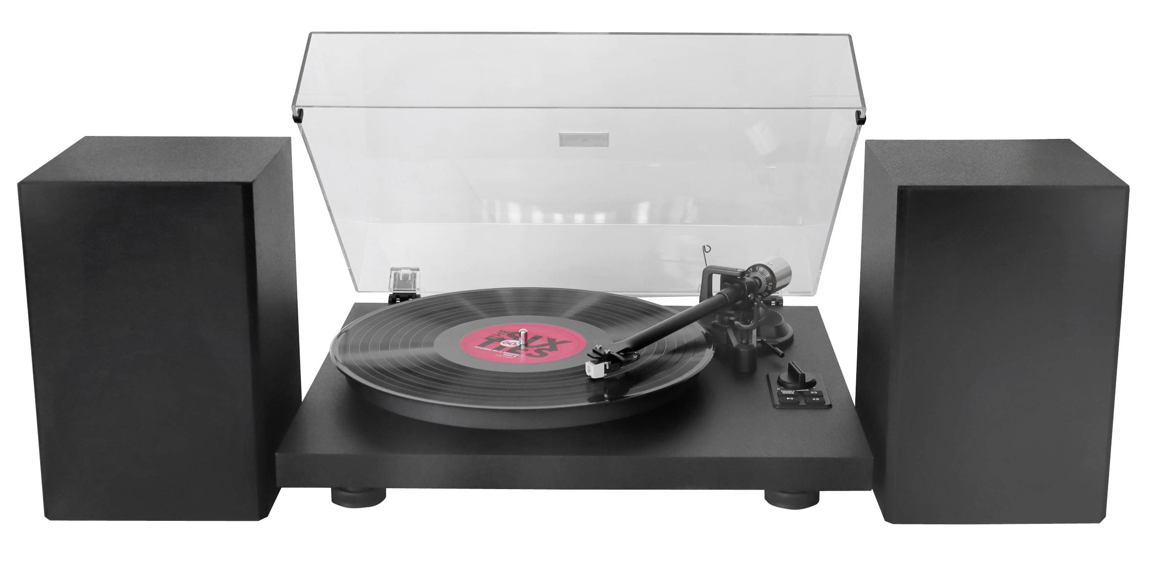 soundmaster EliteLine Platine entraînement par courroie noir