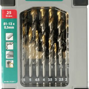 Heller 312271 HSS-Co Stepstar 25 tlg. HSS-Co Jeu de forets pour le métal DIN 338 1 set Heller 312271 HSS-Co Stepstar 25 tlg. HSS-Co Jeu de forets pour le métal DIN 338 1 set