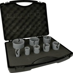 Heller Vakuumgelötetes Lochsägen Set 8 tlg. 324991 Foret diamanté 20 mm, 25 mm, 32 mm, 35 mm, 40 mm, 50 mm, 60 mm, 68 mm Heller Vakuumgelötetes Lochsägen Set 8 tlg. 324991 Foret diamanté 20 mm, 25 mm, 32 mm, 35 mm, 40 mm, 50 mm, 60 mm, 68 mm