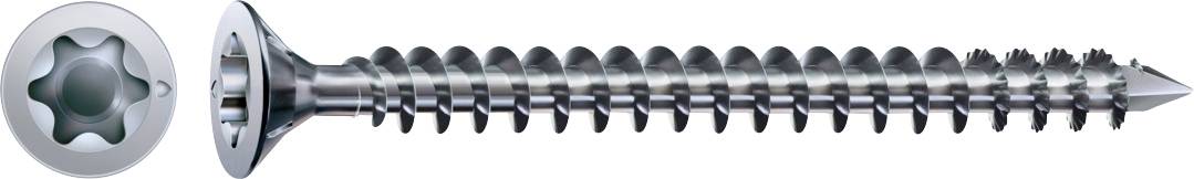 SPAX 1201011204505 Vis à tête fraisée 12 mm 450 mm T-STAR plus acier 25 pc(s)