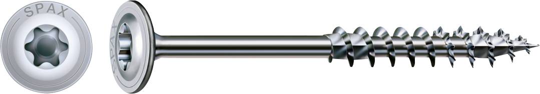 SPAX 0251011003405 Boulon pour godets d'élévateur 10 mm 340 mm T-STAR plus acier 25 pc(s)