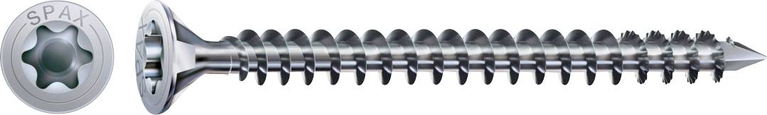 SPAX 1201010802605 Vis à tête fraisée 8 mm 260 mm T-STAR plus acier 50 pc(s)