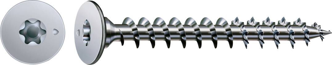 SPAX 0151010300253 Vis pour parois arrières 3 mm 25 mm T-STAR plus acier 300 pc(s)