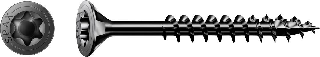 SPAX 0191040500403 Vis à tête fraisée 5 mm 40 mm T-STAR plus acier 200 pc(s)