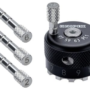 Knipex 97 59 63 PC1 Support de contact pour contacts tournés 0.08 à 2.5 mm²