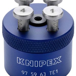 Knipex 97 59 63 TE1 Support de contact pour contacts tournés 0.08 à 2.5 mm²