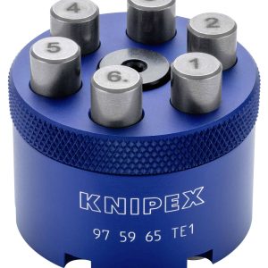 Knipex 97 59 65 TE1 Support de contact pour contacts tournés 0.14 à 6 mm² Knipex 97 59 65 TE1 Support de contact pour contacts tournés 0.14 à 6 mm²