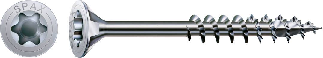 SPAX 0191010602205 Vis à tête fraisée 6 mm 220 mm T-STAR plus acier 100 pc(s)