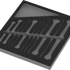 Wera 05137335001 9835 Insert en mousse (L x l x H) 342 x 172 x 30 mm Wera 05137335001 9835 Insert en mousse (L x l x H) 342 x 172 x 30 mm