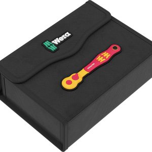 Wera 9586 05136558001 pour électricien, pour professionnels, clé à cliquet, VDE Sacoche à outils non équipée (L x l x H) Wera 9586 05136558001 pour électricien, pour professionnels, clé à cliquet, VDE Sacoche à outils non équipée (L x l x H)