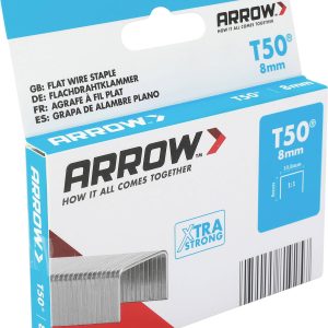 Arrow Tool Group 819257 Agrafes fil plat Type 50 1000 pc(s) Arrow Tool Group 819257 Agrafes fil plat Type 50 1000 pc(s)