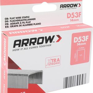 Arrow Tool Group 395393 Agrafes fil plat 1000 pc(s) Arrow Tool Group 395393 Agrafes fil plat 1000 pc(s)
