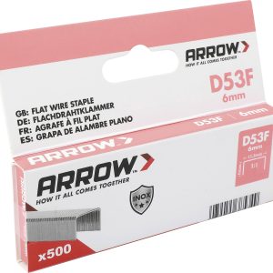 Arrow Tool Group 385349 Agrafes fil plat 500 pc(s) Arrow Tool Group 385349 Agrafes fil plat 500 pc(s)