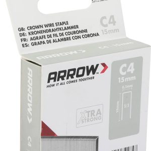 Arrow Tool Group 341857 Agrafes à dos étroit 1000 pc(s)