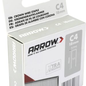 Arrow Tool Group 341888 Agrafes à dos étroit 1000 pc(s)