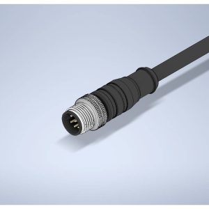 W & P Products 94557 Connecteur confectionné pour capteurs/actionneurs M12 mâle, droit 500 cm Nombre de pôles: 8 1 pc(s)