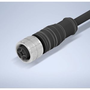W & P Products 94569 Connecteur confectionné pour capteurs/actionneurs M12 femelle, droit 500 cm Nombre de pôles: 4 1 pc