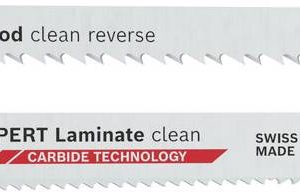 Bosch Accessories 2608665463 T101BR et EXPERT Laminate clean T128BHM Kit de lames de scie sauteuse, 26 pièces 1 pc(s) Bosch Accessories 2608665463 T101BR et EXPERT Laminate clean T128BHM Kit de lames de scie sauteuse, 26 pièces 1 pc(s)