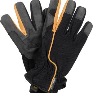 Fiskars 1003477 Gants de travail de jardin noir/orange 1 paire(s) Fiskars 1003477 Gants de travail de jardin noir/orange 1 paire(s)