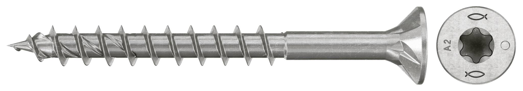 Fischer 574079 Vis agglo 4.5 mm 50 mm TX acier inoxydable 200 pc(s)