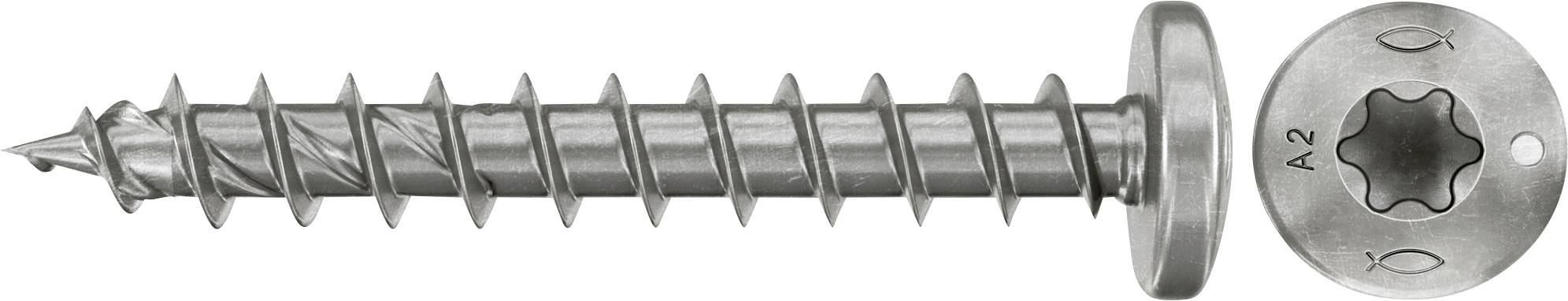 Fischer 574100 Vis agglo 4.5 mm 35 mm TX acier inoxydable 200 pc(s)