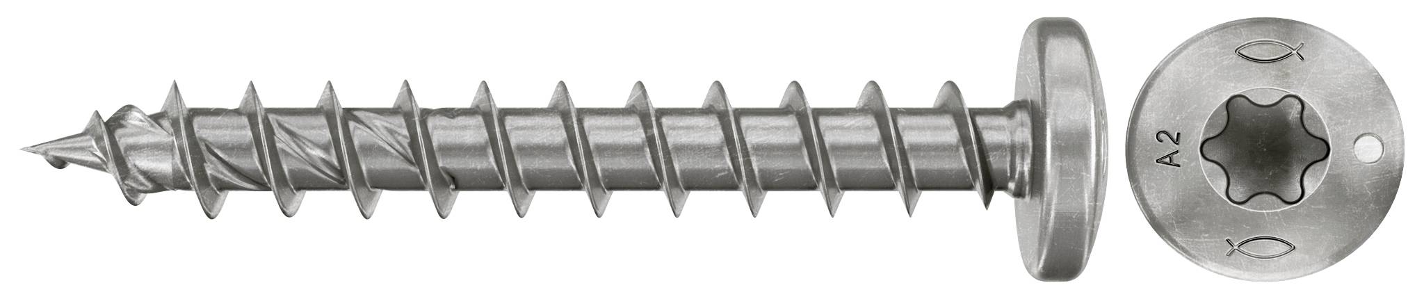 Fischer 574101 Vis agglo 4.5 mm 40 mm TX acier inoxydable 200 pc(s)
