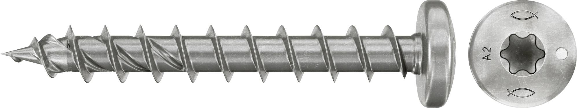 Fischer 574102 Vis agglo 5 mm 30 mm TX acier inoxydable 200 pc(s)