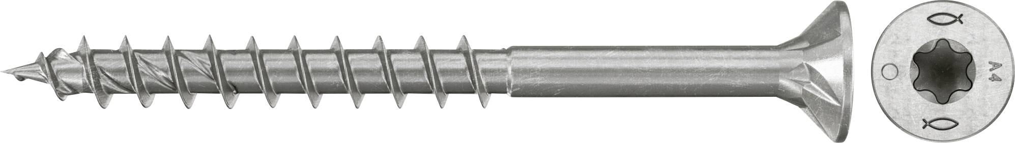 Fischer 574124 Vis agglo 4.5 mm 50 mm TX acier inoxydable 200 pc(s)