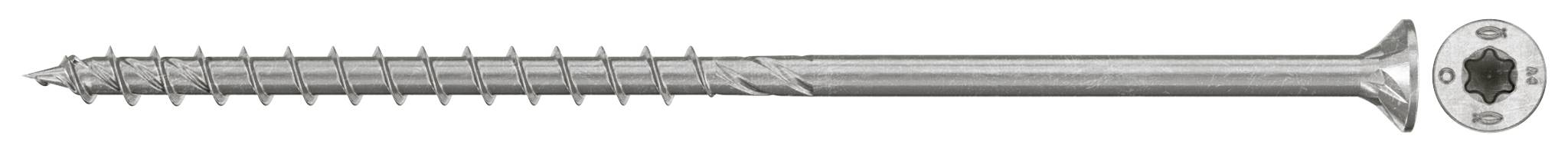 Fischer 574158 Vis agglo 6 mm 100 mm TX acier inoxydable 100 pc(s)