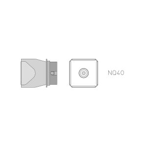 Weller NQ40 HEISSGASDÜSE 26.0X26.0 Buse à air chaud Contenu 1 pc(s)