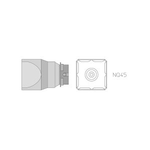 Weller NQ45 HEISSGASDÜSE 31,3×31,3 Buse à air chaud Contenu 1 pc(s)