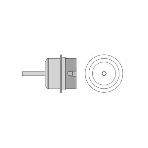 Weller NR04 HEISSGASDÜSE Ø2,5 Buse à air chaud forme ronde Contenu 1 pc(s)
