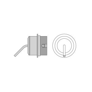 Weller NR02 HEISSGASDÜSE Ø1,7X45° Buse à air chaud forme ronde, coudée Contenu 1 pc(s)
