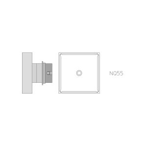 Weller NQ55 HEISSGASDÜSE 43,0X43,0 Buse à air chaud Contenu 1 pc(s)